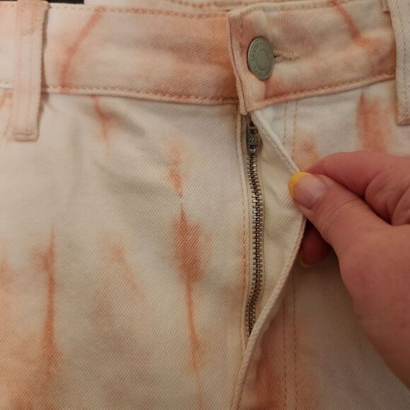 Mavi Rosie Denim Cutoff High Rise Shorts Size 32 - Picture 5 of 9